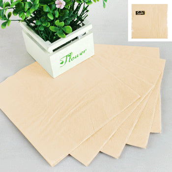 30pk Brown Napkins